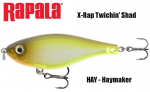 Rapala vobler X-Rap Twitchin Shad HAY 8 cm