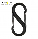 NITE-IZE plastikinis karabinas SBP4 juodas Dydis #4 .