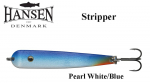Hansen Stripper Plekklandid Pearl White/Blue 17 g