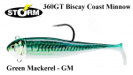 Peibutis Storm 360GT Coastal Biscay Coast Minnow Green Mackerel 12 cm