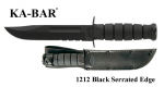 Ka-bar nuga Utility 1212 Serrated Edge .