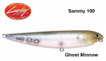 Vooblerid Topwater Lucky Craft Sammy 100 Ghost Minnow 10 cm