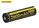Nitecore aku 18650 koos MicroUSB-ga 2600 mAh MLP l&auml;hetus 9 p&auml;eva jooksul
