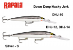 S&ouml;&ouml;t Rapala Down Deep Husky Jerk Silver S 12 cm