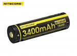 Nitecore aku 18650 koos MicroUSB-ga 3400 mAh MLP l&auml;hetus 9 p&auml;eva jooksul