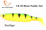 Savage gear LB 3D Bleak Paddle Tail Kummist kala FireTiger 10.5 cm