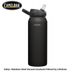 Camelbak Eddy+ termoskolb Lifestraw filtriga 1L Must TLT l&auml;hetus 2-4 p&auml;eva jooksul