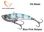 Savage Gear Landid VIB Blade Sinking Blue Pink Stripes 14 g