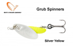 P&ouml;&ouml;rellant Savage Gear Grub Spinner Silver Yellow 2.2 g