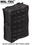 MIL-TEC Laser Cut v&ouml;&ouml;kott L/must MLP l&auml;hetus 9 p&auml;eva jooksul