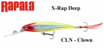 S&ouml;&ouml;t Rapala X-Rap Deep CLN - Clown 8 cm