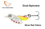 P&ouml;&ouml;rellant Savage Gear Grub Spinner Silver Red Yellow 2.2 g