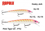 S&ouml;&ouml;t Rapala Husky Jerk Pink Tiger UV PTU 10.0 m