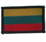 Leedu lipulapp velkro 5 x 8 cm .