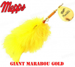 P&ouml;&ouml;rellant Mepps Giant Marabou 40 g Gold/Yellow tail 40 g