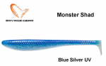 Kummikala Savage Gear Monster Shad Blue Silver UV 18 cm