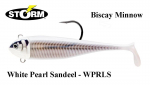 Peibutis Storm Biscay Minnow White Pearl Sandeel WPRLS 12 cm