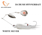 P&ouml;&ouml;rellant Savage Gear DaBush Spinnerbait White Silver 21 g