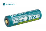 2,4 V 1420 mAh liitiumioonaku Olight I5R taskulambi jaoks MLP l&auml;hetus 9 p&auml;eva jooksul