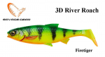 Kalap&uuml;&uuml;gi s&ouml;&ouml;t Savage Gear 3D River Roach Firetiger 3 tk 12cm 17g 12 cm