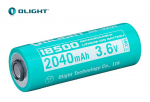 Olight aku 18500 3,6V 2040 mAh MLP l&auml;hetus 9 p&auml;eva jooksul