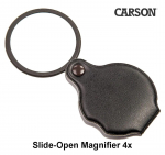 Suurendusklaas Carson Slide-Open Magnifier 4x BLT l&auml;hetus 1-3 p&auml;eva jooksul