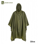 Telkmantel Badger Outdoor Rain Ripstop Olive MLP l&auml;hetus 9 p&auml;eva jooksul
