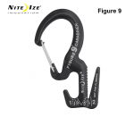 Nite Ize Figure 9 Small V&auml;ike karabiin BLT l&auml;hetus 1-3 p&auml;eva jooksul