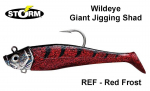 Kummikala Storm WildEye Giant Jigging Shad 23cm REF Red Frost 23 cm