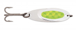 Kalastuslant Luhr-Jensen Cast Champ Chrome/Fluorescent Green Prism-Lite 27 g