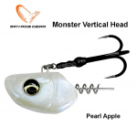 Jigipea SAVAGE GEAR Monster Vertical Pearl Apple 55 g