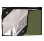 Rothco Heavy Duty Survival Blanket Olive Drab eriti tugev elluj&auml;&auml;mistekk TLT l&auml;hetus 2-4 p&auml;eva jooksul