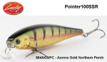 Lucky Craft Floating Pointer 100 SSR 884AGNPC Aurora Gold Northern Perch 10 cm