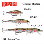 S&ouml;&ouml;t Rapala Original Floating RT - Rainbow Trout 9 cm