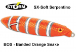 Vobler Storm SX-Soft Serpentino Banded Orange Snake 9 cm