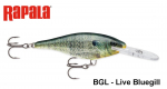 Rapala Lant Shad Rap BGL-Live Bluegill 7 cm