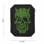 Emblema PVC DEVIL SKULL TLT l&auml;hetus 2-4 p&auml;eva jooksul