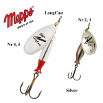 P&ouml;&ouml;rellant Mepps Aglia LongCast Silver 8 g