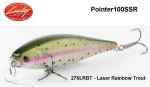 Lucky Craft Floating Pointer 100 SSR 276LRBT Laser Rainbow Trout 10 cm