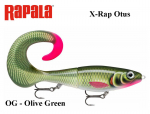 S&ouml;&ouml;t Rapala X-Rap Otus OG - Olive Green 25 cm