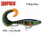 S&ouml;&ouml;t Rapala X-Rap Otus PEL - Live Perch 17 cm