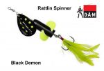 P&ouml;&ouml;rellant DAM FZ Rattlin Spinner 5 Black Demon 18 g