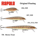 S&ouml;&ouml;t Rapala Original Floating TR - Brown Trout 13 cm