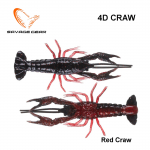 Ujuv Lant Savage Gear 4D Craw Red Craw 7.5 cm