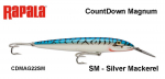Kalastuslant Rapala Countdown Magnum CDMAG22SM Silver Mackerel 22 cm