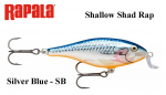 Rapala Shallow Shad Rap Silver Blue 5 cm