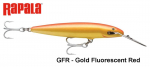 Kalastuslant Rapala Countdown Magnum CDMAG GFR Gold Fluorescent Red 14 cm