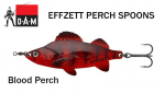 Plekklandid DAM Effzett Perch Spoon Blood Perch 17 g
