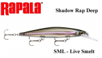 Lant Rapala Shadow Rap Deep 11 cm 13 g SML - Live Smelt 11 cm