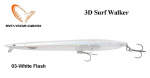 S&ouml;&ouml;t Sandeel 3D Surf Walker Skęstantis White Flash 18 cm